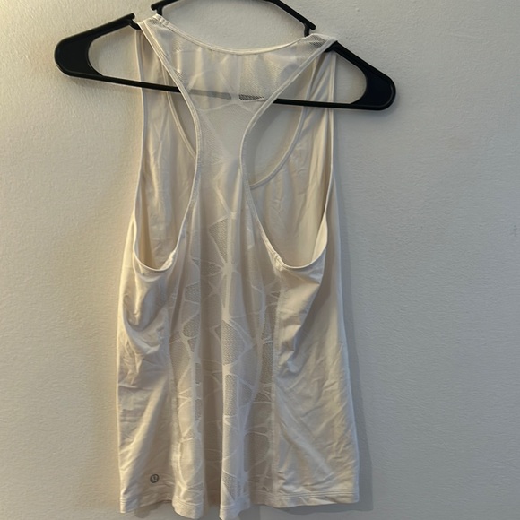lululemon athletica White Tank Top - Preloved - Picture 3 of 5